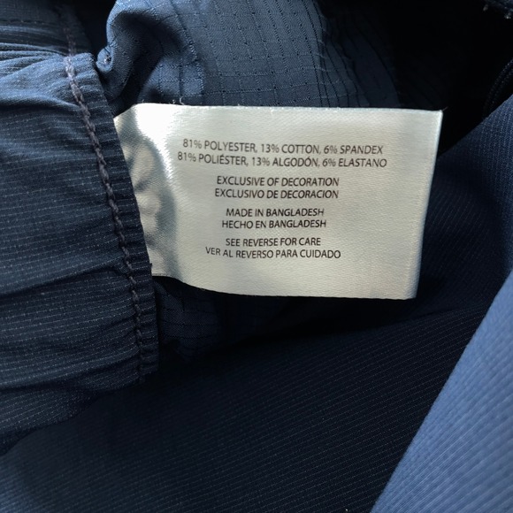 Banana Republic Mens Shorts Size 36 Navy Blue Casual‎ Chino Golf Walking - Picture 6 of 10